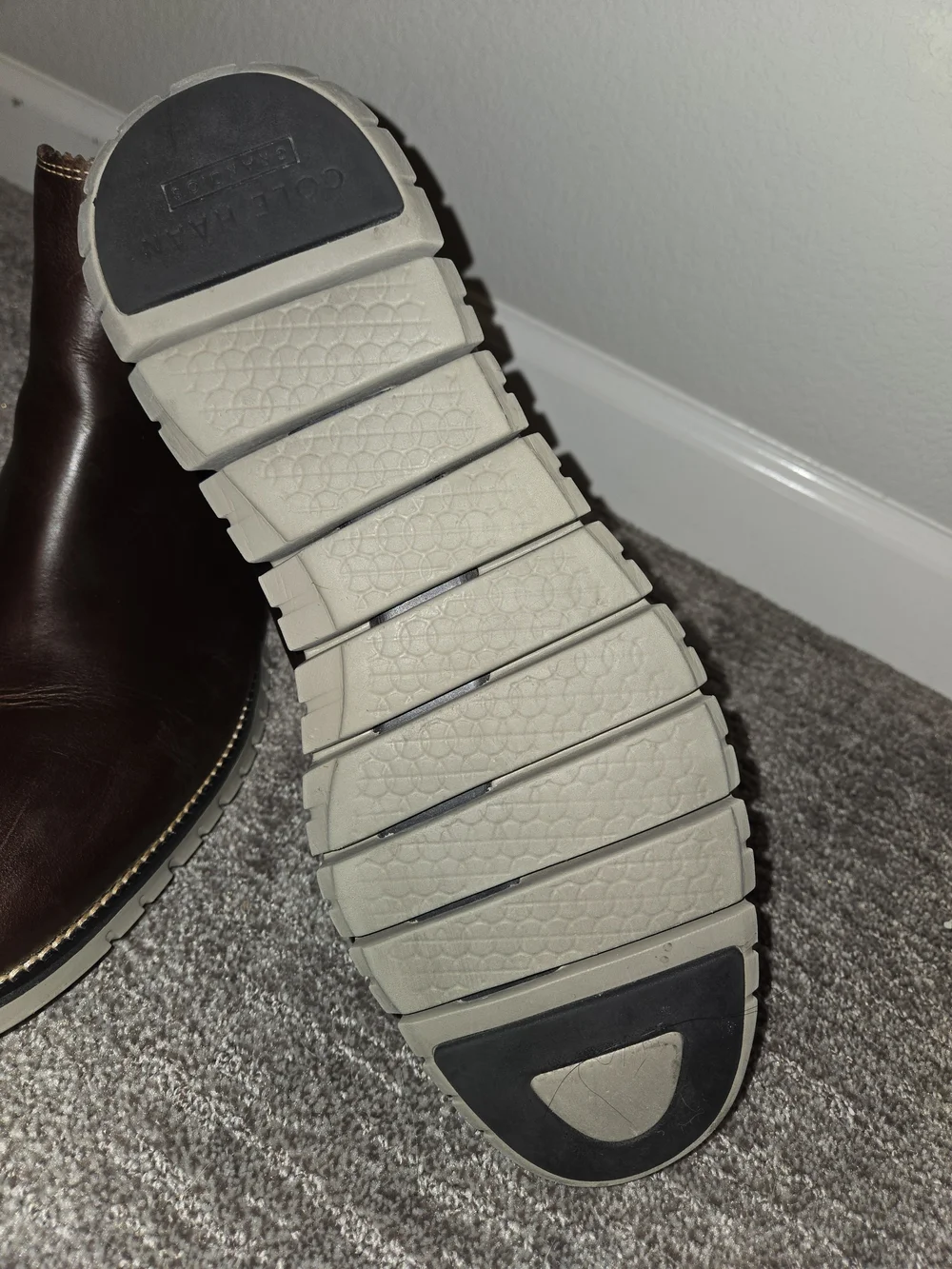 Cole Haan Brown Leather Chukka Chelsea Boots